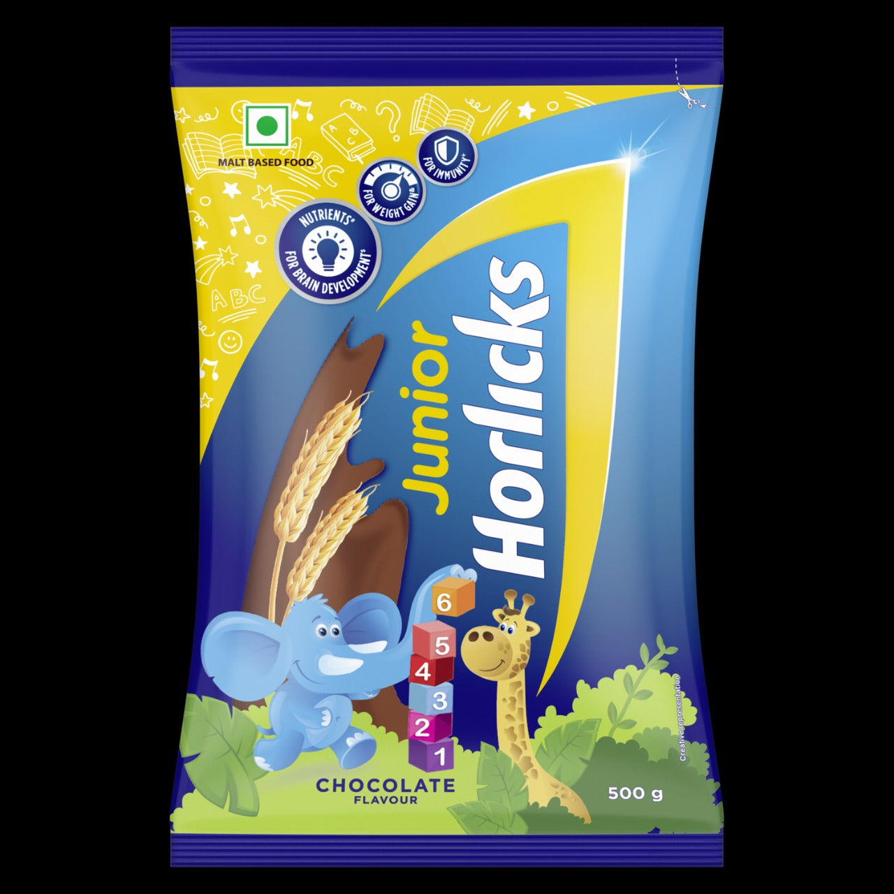 Junior Horlicks Chocolate Flavour 500 gm Jar