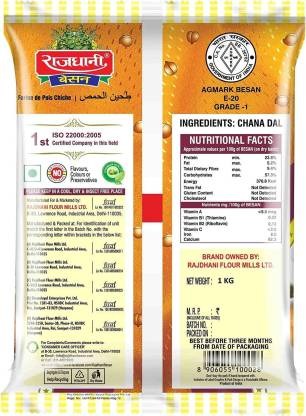 RAJDHANI BESAN  (1 kg - Pack of 3)