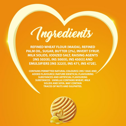Sunfeast Mom's Magic Rich Butter, 58.4g / 65.7g (Weight May Vary)