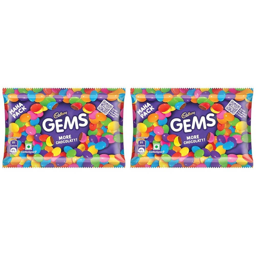 Cadbury Gems Surprise Chocolate, 15.8g  ( Pack of 5 )