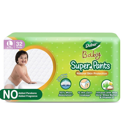 Dabur Baby Super Pants - L - Large 32 | 9-14 kg
