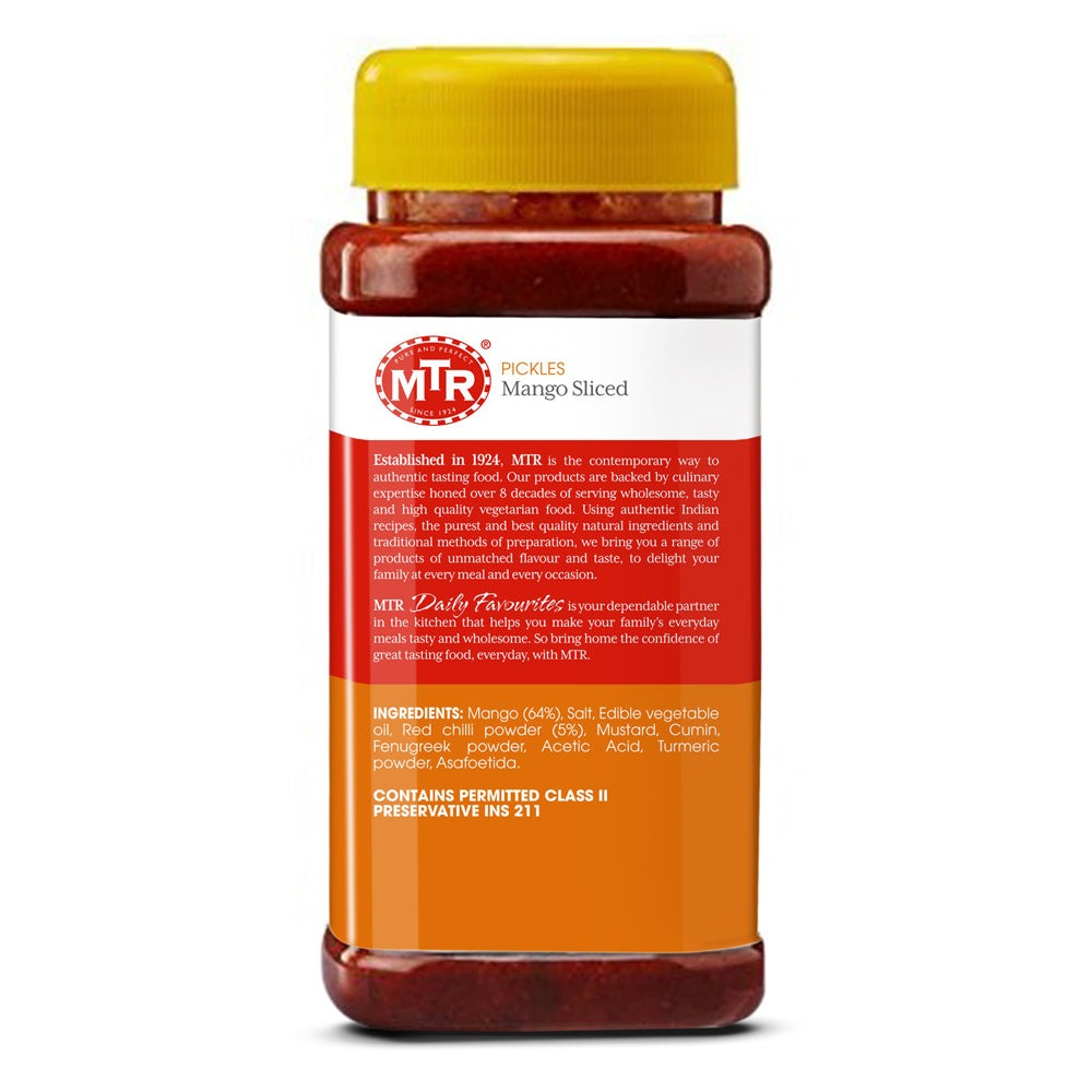 MTR MANGO SLICED PICKLE 500 G