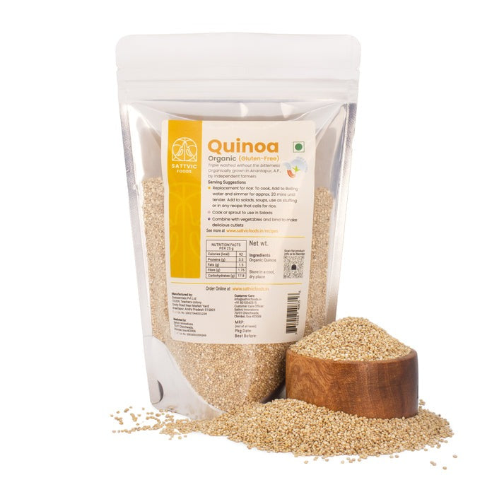 SATTVIC FOODS  Organic Quinoa 250g
