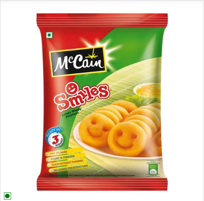 McCain Smiles Crispy - Happy Potatoes, 1.25 kg