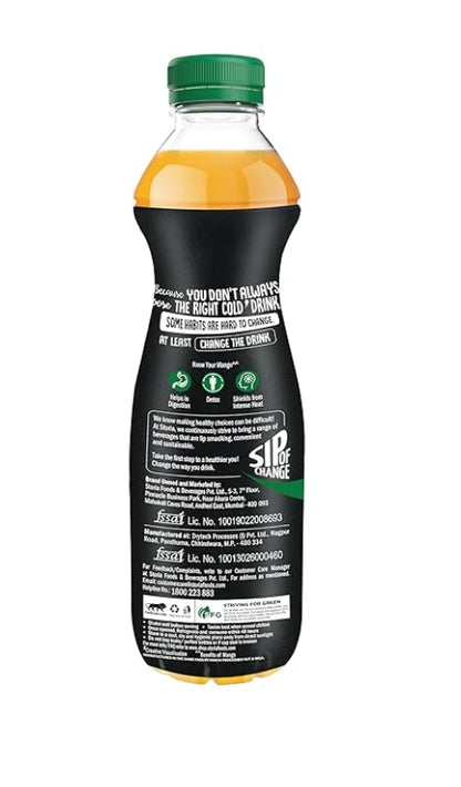 Storia 100% Juice Mango (Aam), No Added Sugar, No Added Preservatives -750ml (Pack of 15)