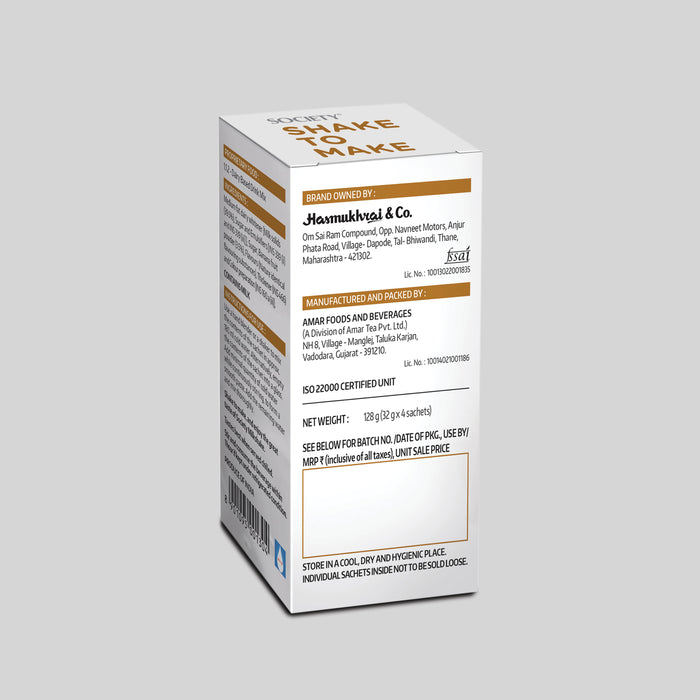 SOCIETY SHAKE TO MAKE BANANA HAZELNUT 128g