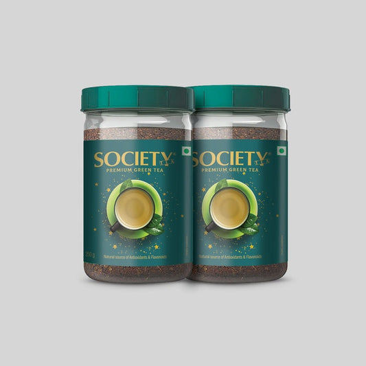 SOCIETY PREMIUM GREEN TEA  250 G - PACK OF 2